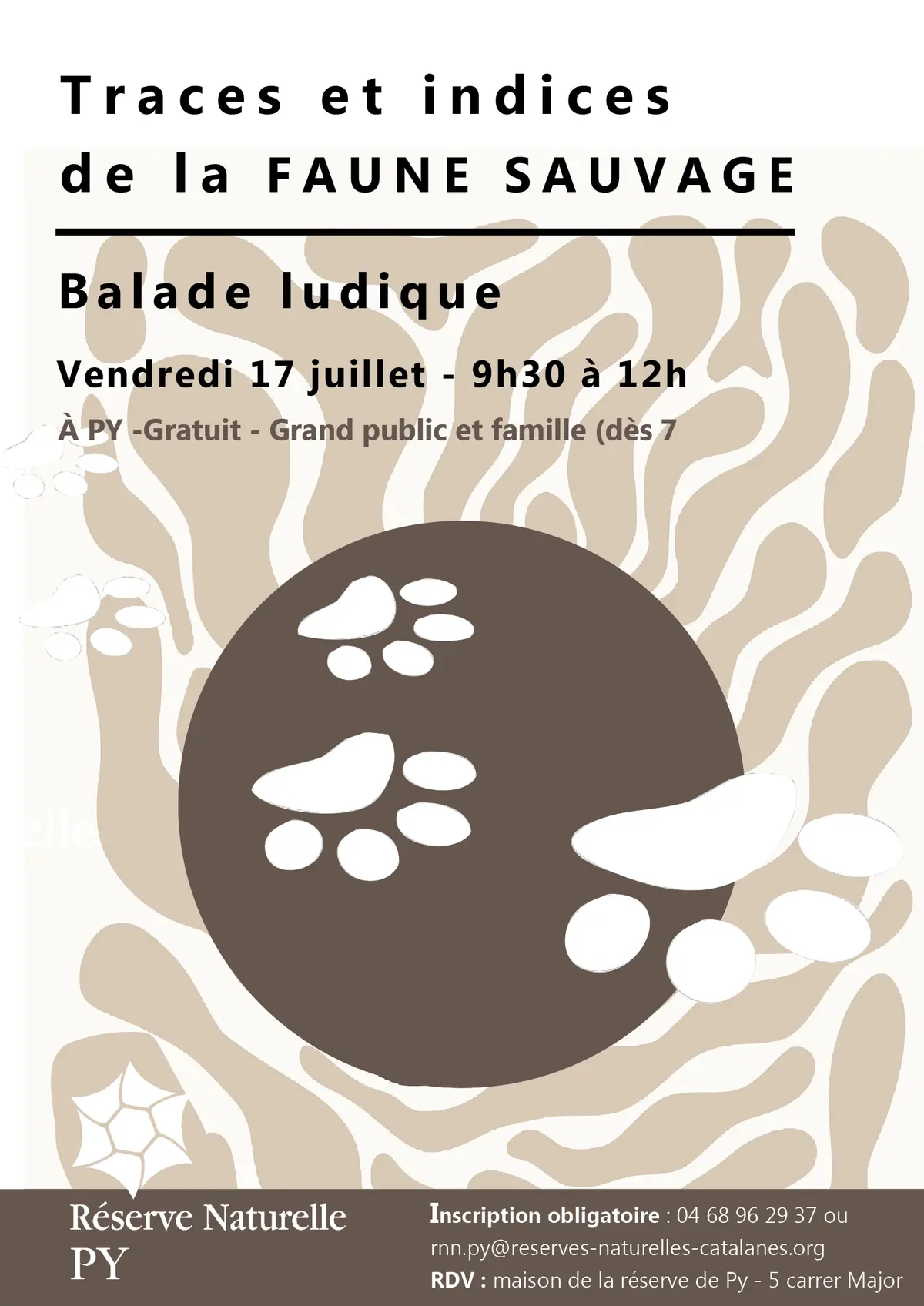 Balade Découverte : Traces Et Indices De La Faune Sauvage