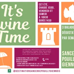 Balade-dégustation It's Wine Time dans les vignes