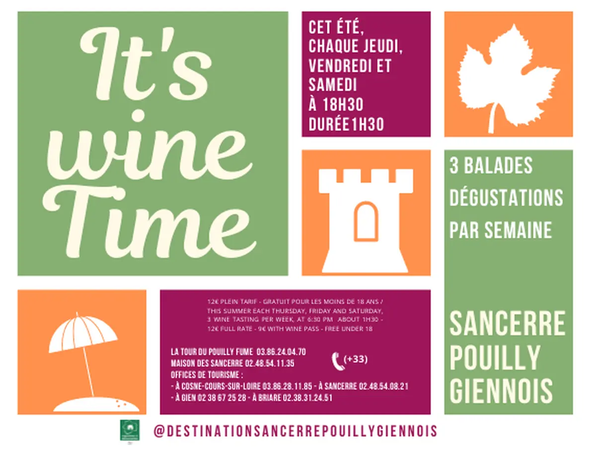 Balade-dégustation It's Wine Time dans un lieu insolite