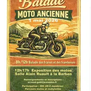 Balade des fraises et des framboises en motos anciennes