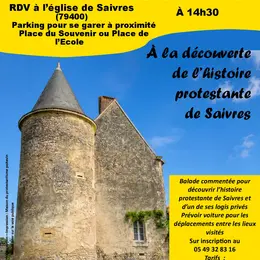 Balade des logis : À la découverte de Saivres protestante