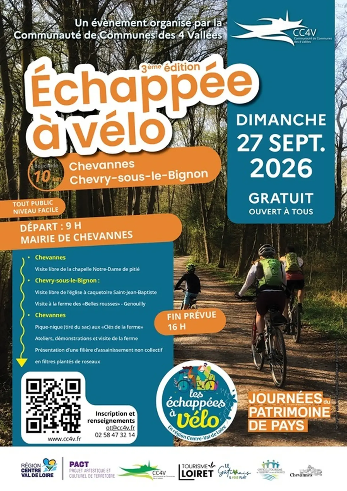 Balade Echappée à Vélo