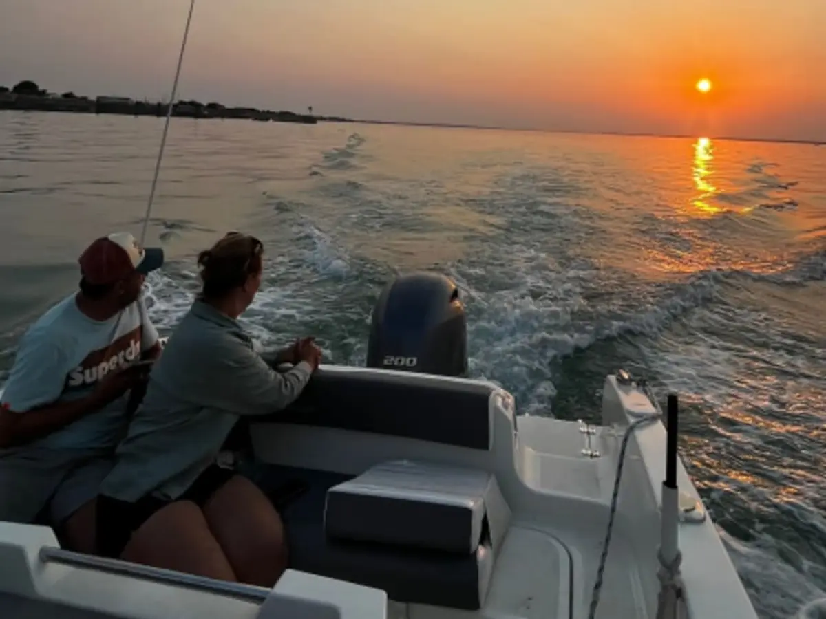 Balade en bateau au coucher de soleil à l'Ile de Ré (17)