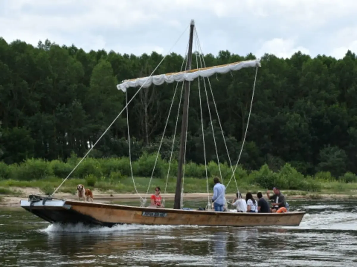 Balade en bateau avec apéro sur la Loire proche de Blois (41)