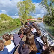 Balade en bateau dans le marais à Clairmarais (62)