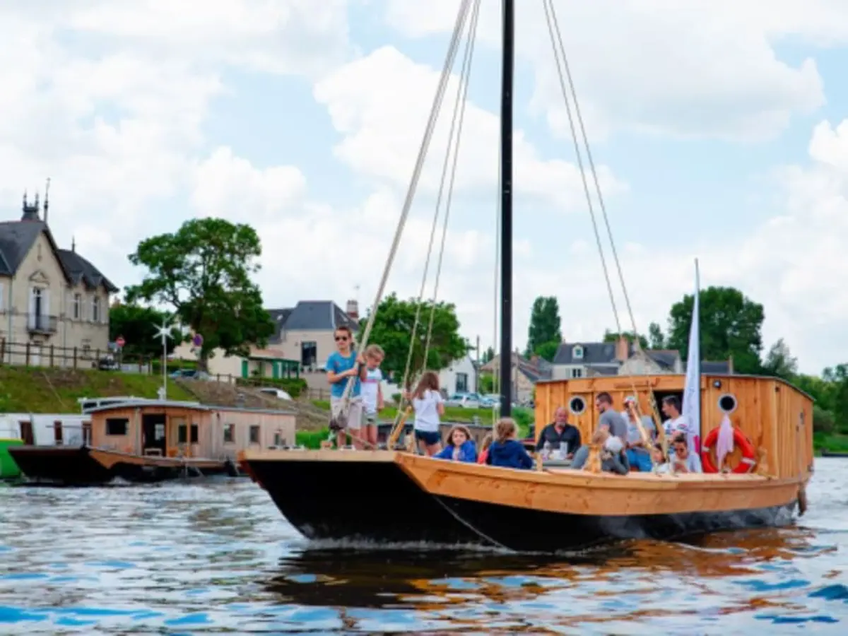Balade en Bateau sur la Loire près d'Angers (49)