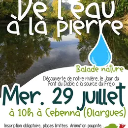 Balade En Bord De Rivière : De L’eau à La Pierre