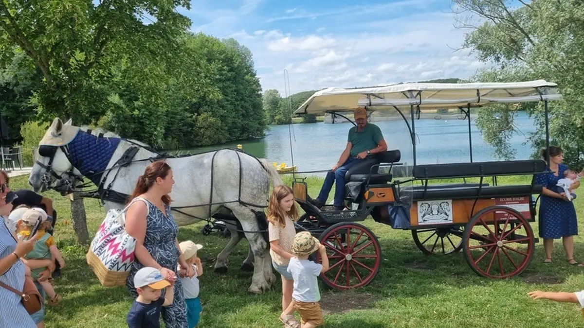Balade en calèche à La Borde