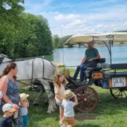 Balade en calèche à La Borde