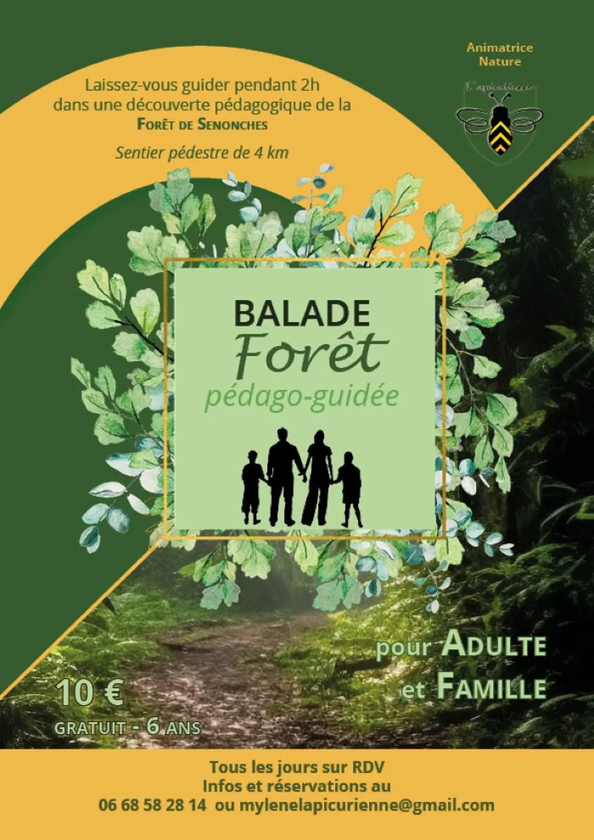 Balade en forêt pédago-guidée