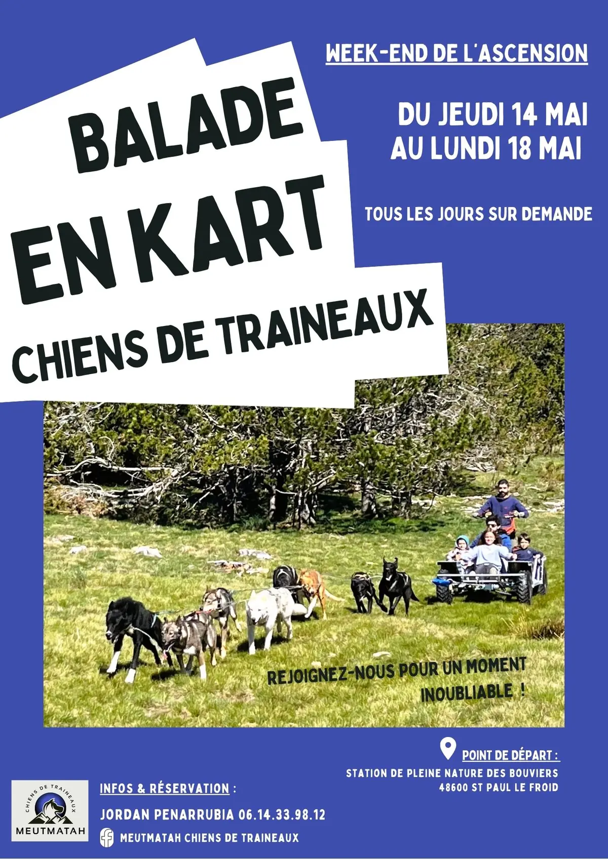Balade En Kart Chien De Traineaux