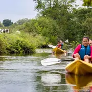 Balade en kayak, la fin de journée en beauté