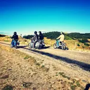 Balade en mobylette dans les gorges de l'Ardèche (07)