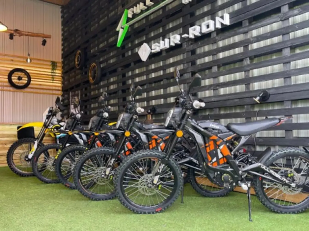 Balade en moto électrique à Orléans (45)