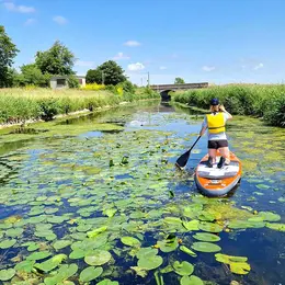 Balade en paddle/canoë-kayak sur l'Aure