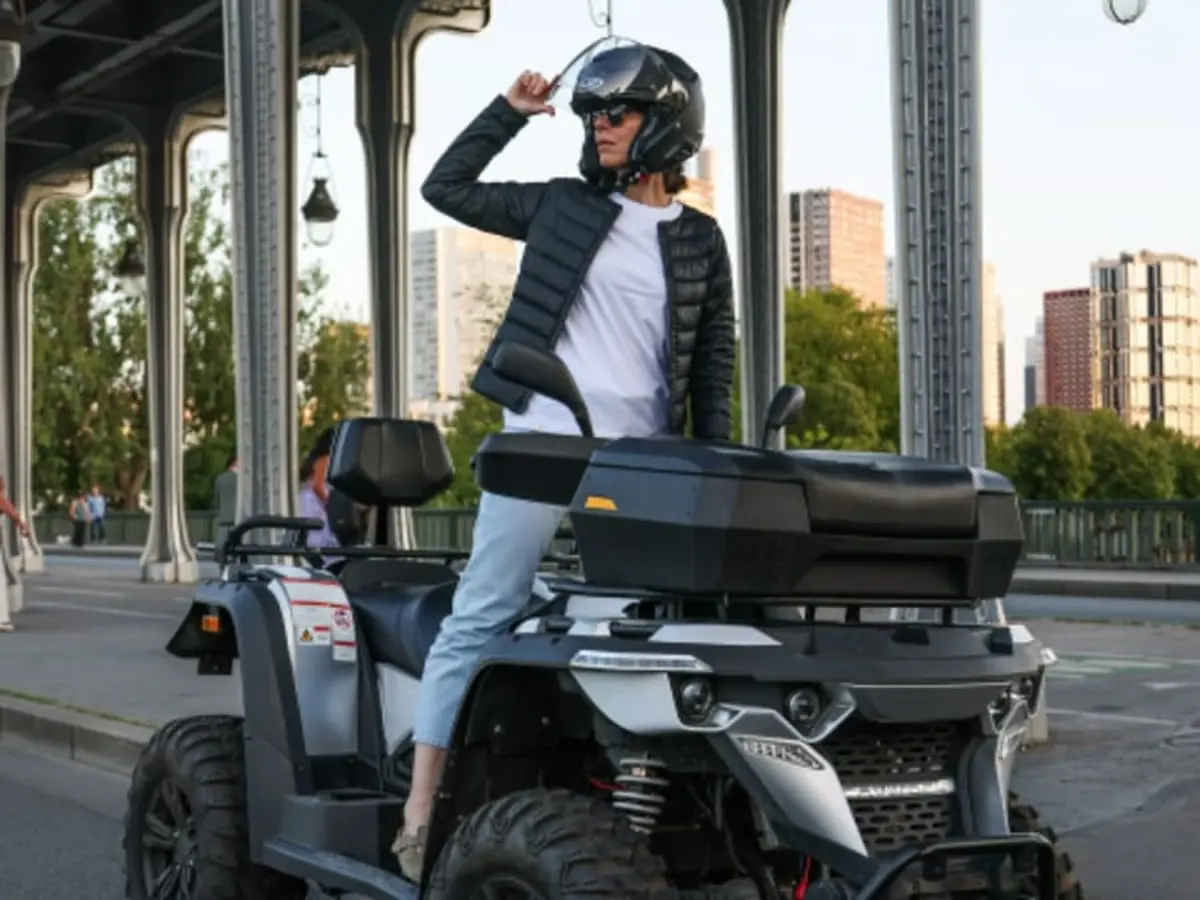 Balade en Quad électrique dans Paris