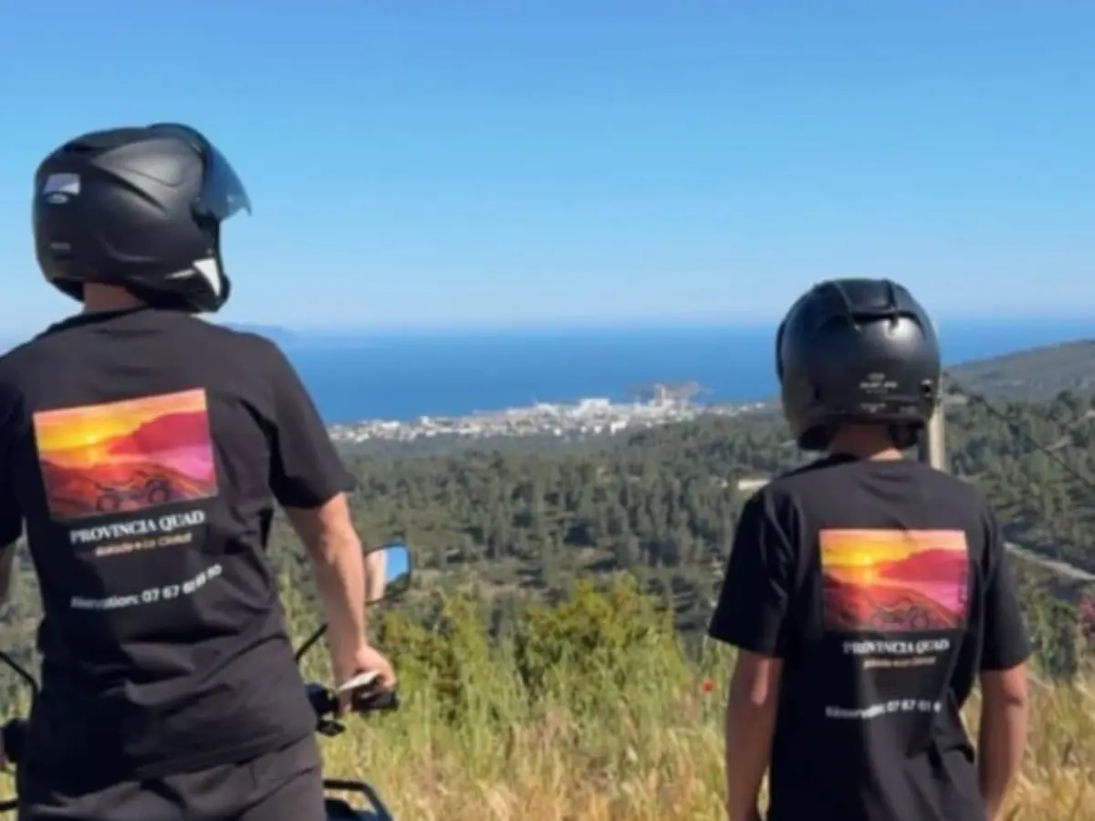 Balade en quad guidée à La Ciotat
