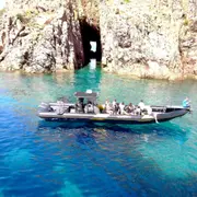 Balade en semi-rigide Les Roches Rouges avec baignade de Porto