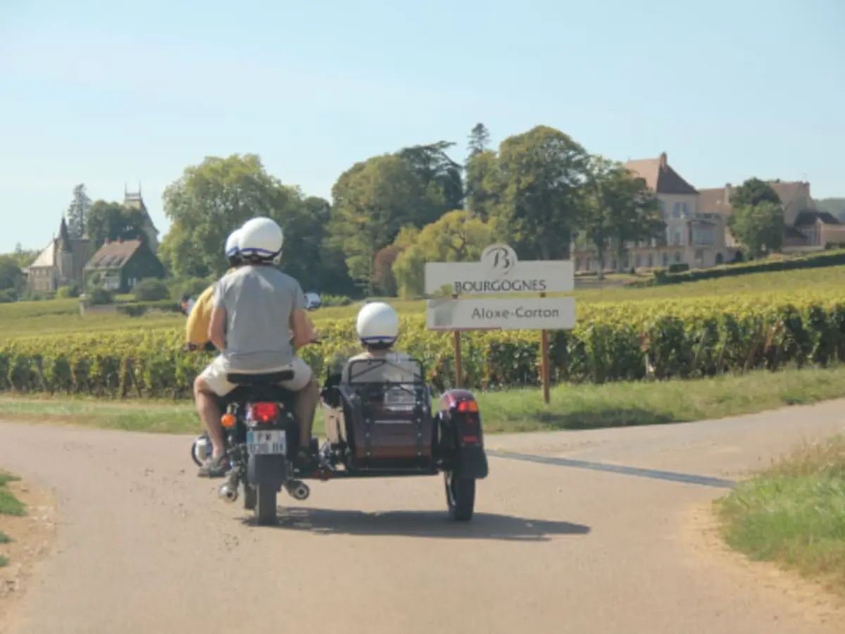 Balade en side-car 2h l'âme du territoire bourguignon