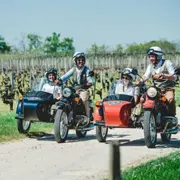 Balade en Side-Car dans les vignobles bordelais (33)