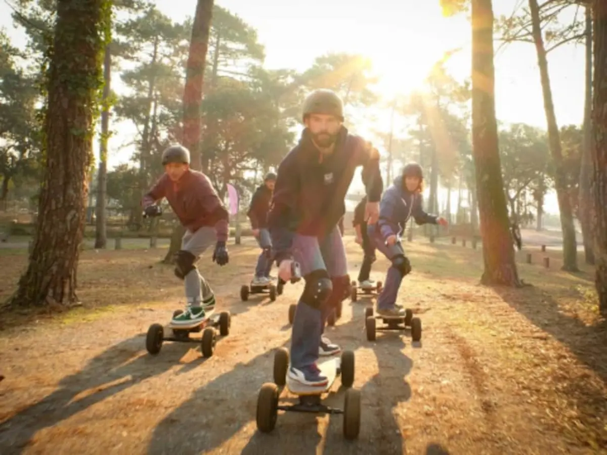 Balade en Skate électrique cross à Labenne (40)