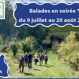 Balade en soirée du jeudi 20 août à Saint-Martin-du-Puy à 19h