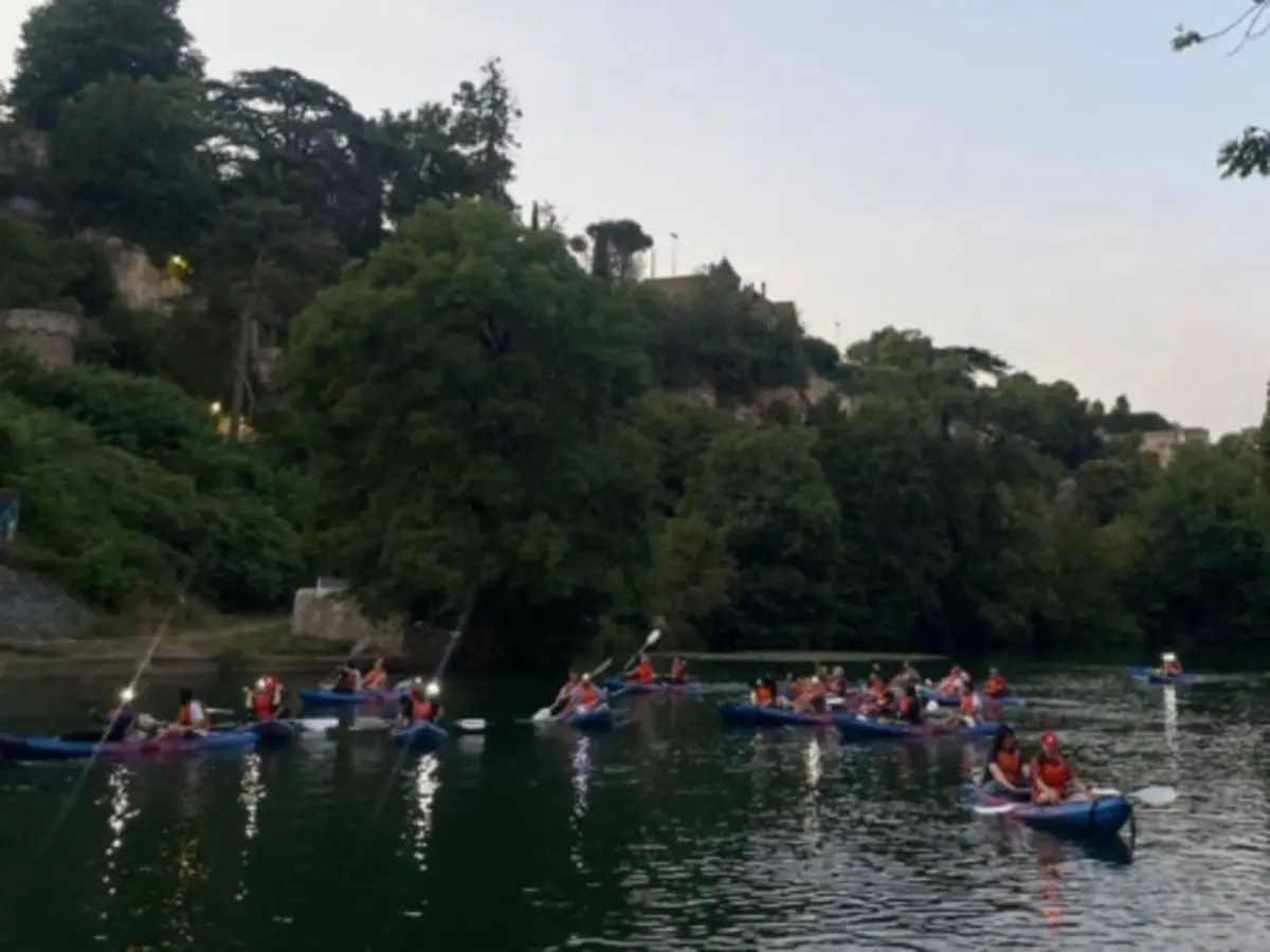 Balade en soirée en canoë à Poitiers (86)