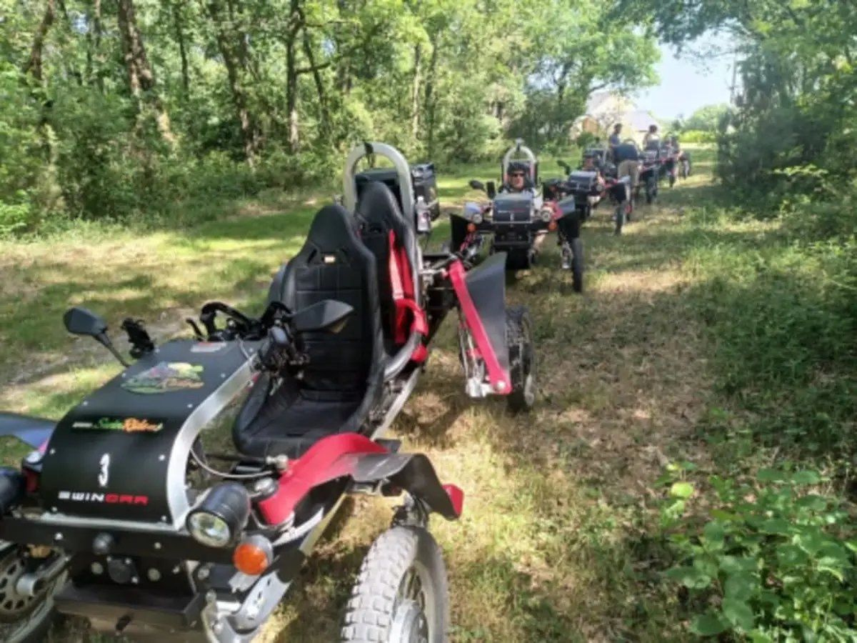 Balade en Swincar électrique à Tuffalun (49)