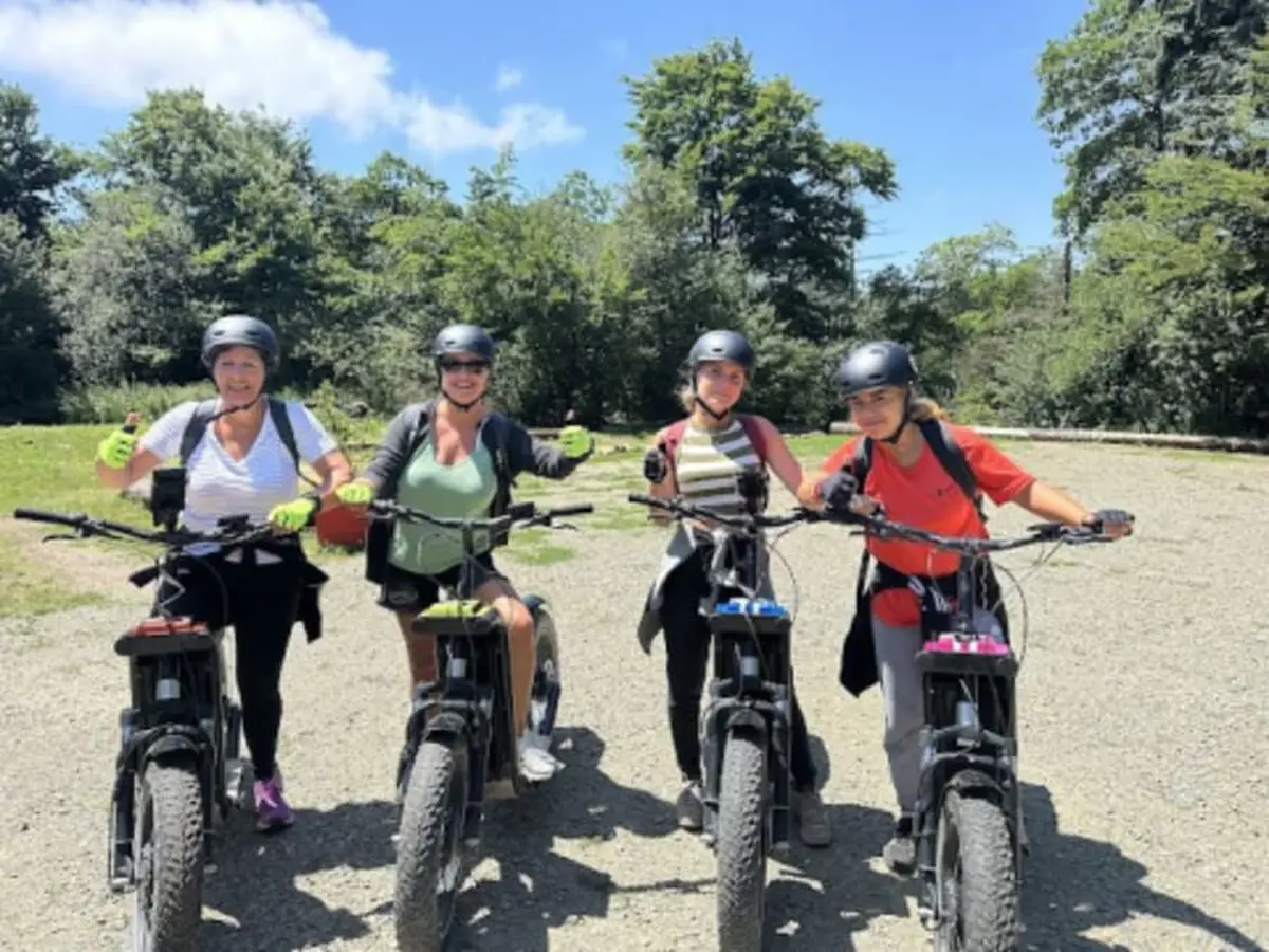 Balade en trottinette électrique au Soulié (34)