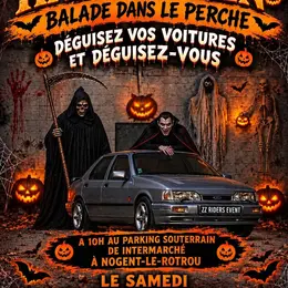 Balade en voiture spéciale Halloween