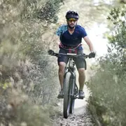 Balade en VTT éléctrique à Corbère (66)