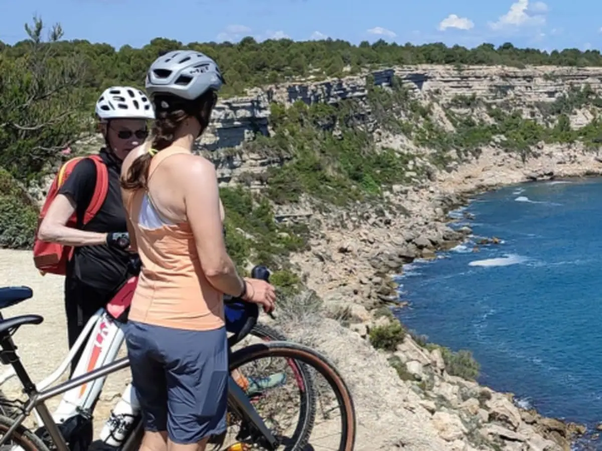 Balade en VTT éléctrique à Leucate-La Franqui (11)