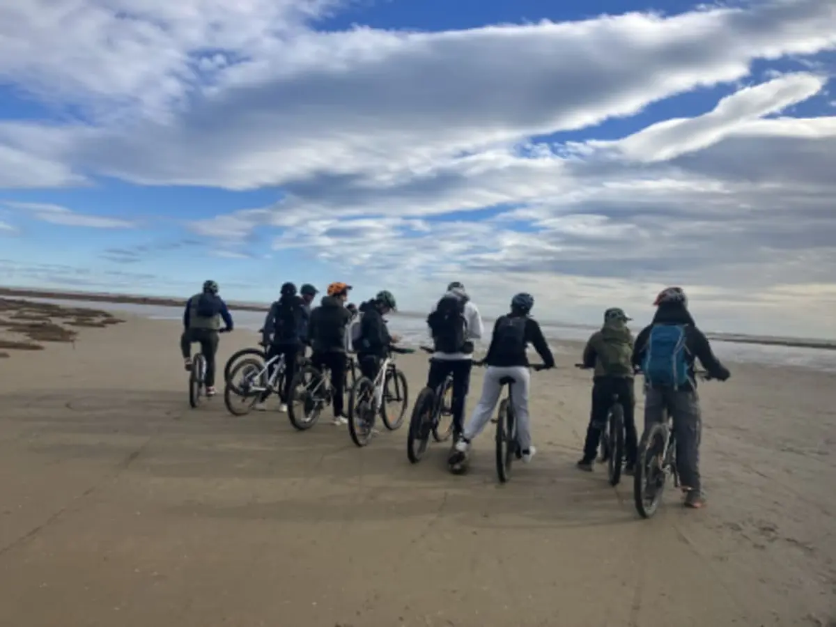 Balade en VTT électrique entre terre et mer à Leucate (66)