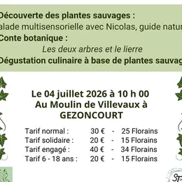 Balade et Conte Botanique en Petite Suisse Lorraine