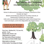 Balade & Dégustation : Au Coteau du Croquant Arboretum et Parc Forestier de Vergt