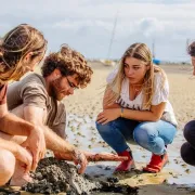 Balade et pêche à pied à marée basse