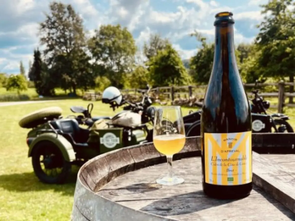 Balade et visite en Side-Car en Normandie (14)