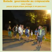 Balade gourmande au crépuscule