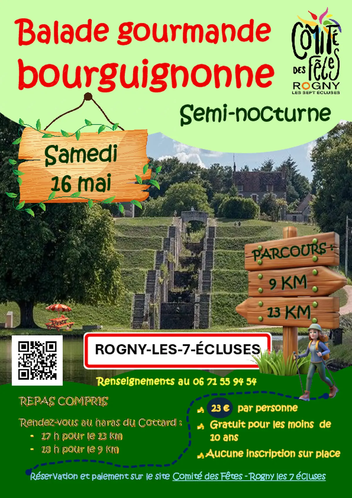 Balade gourmande Bourguignonne semi nocturne