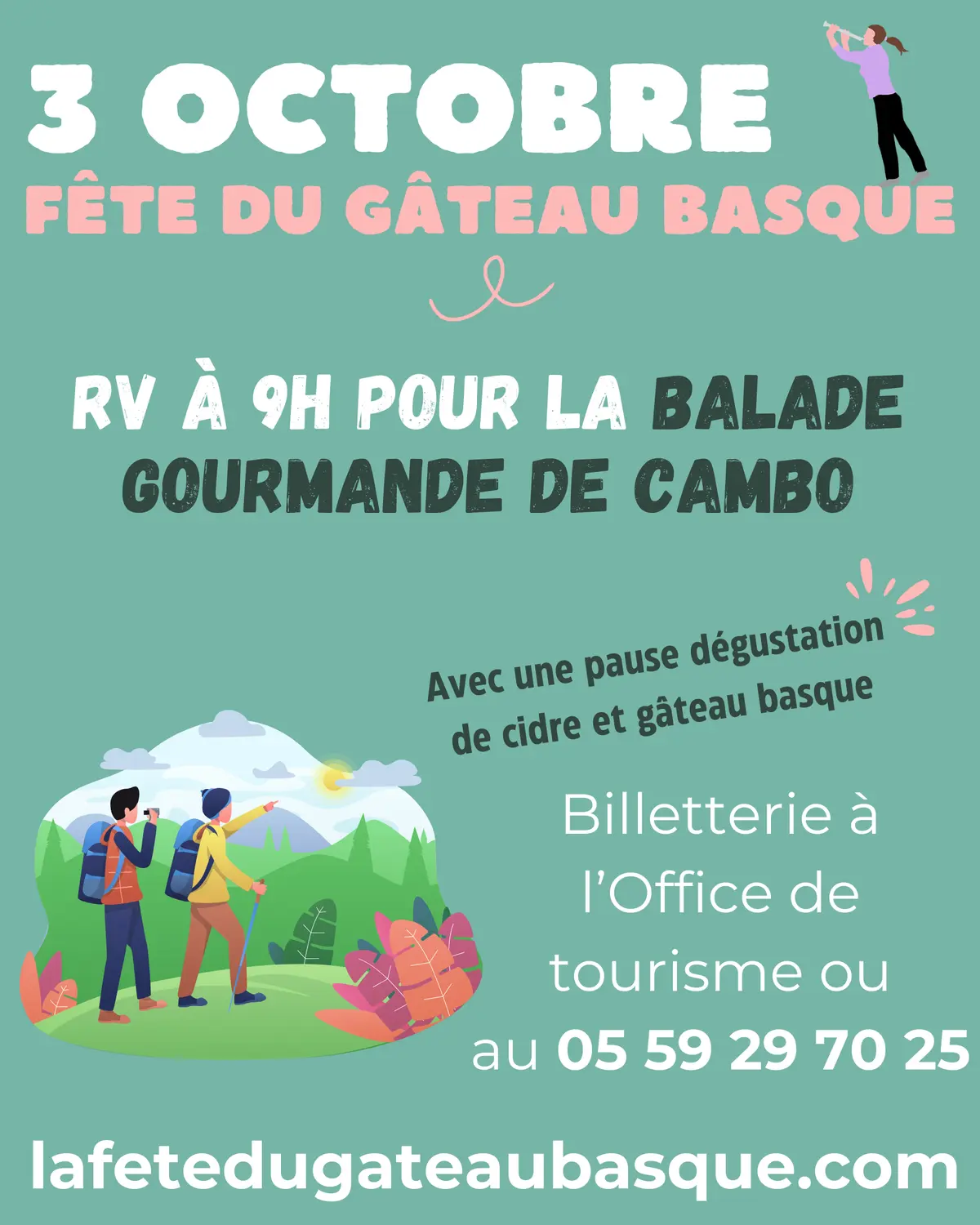 Balade gourmande de la Fête du gâteau basque