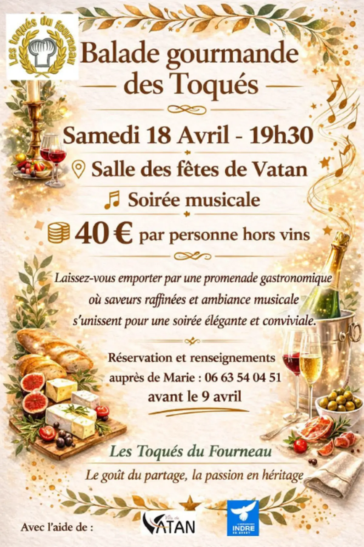 Balade gourmande des Toqués