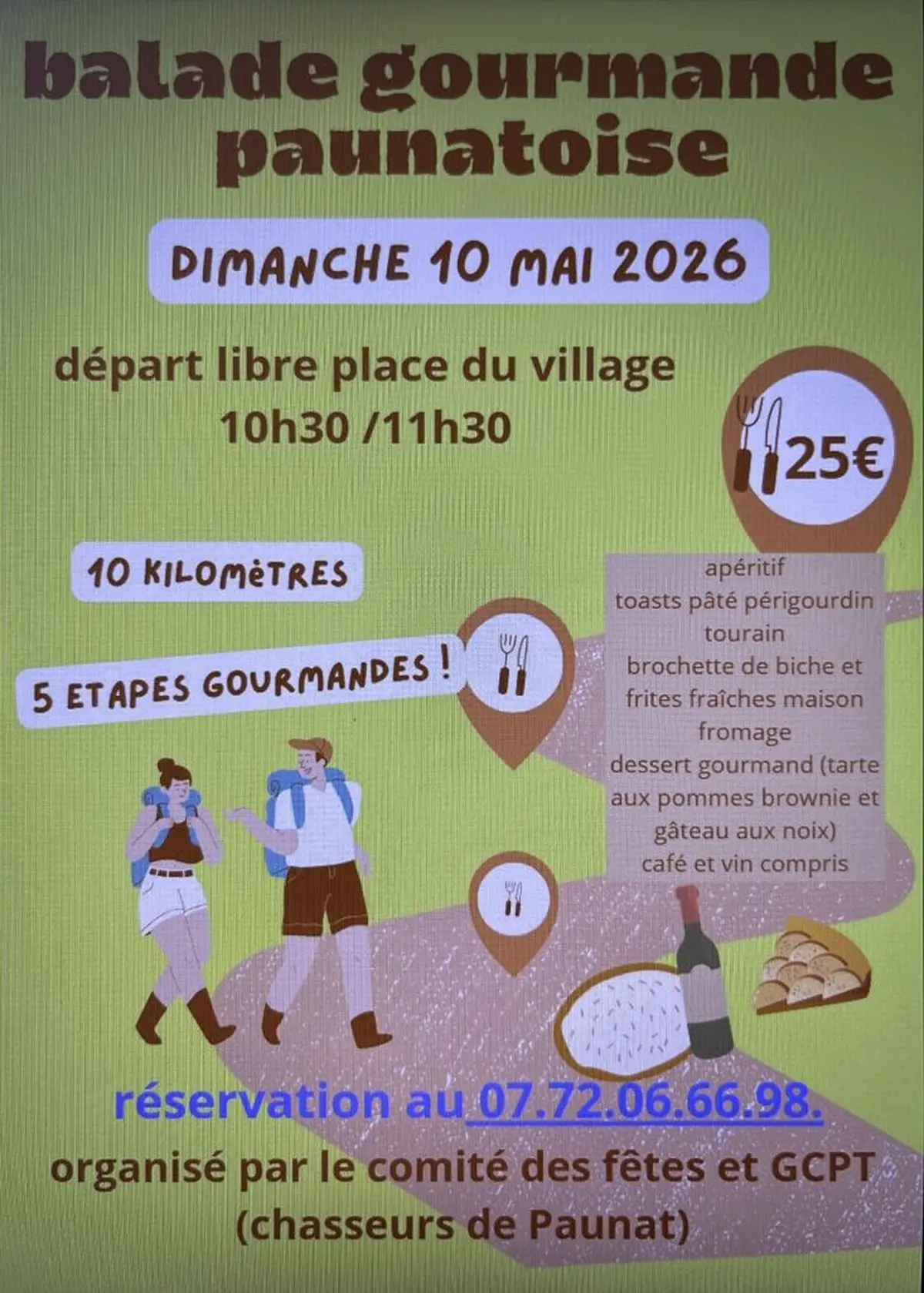 Balade gourmande paunatoire