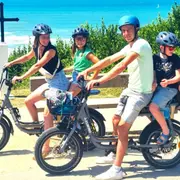 Balade guidée à vélo éléctrique littoral Basque à Biarritz (64)