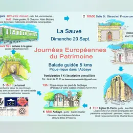Balade guidée de La Sauve à l'occasion des Journées européennes du patrimoine