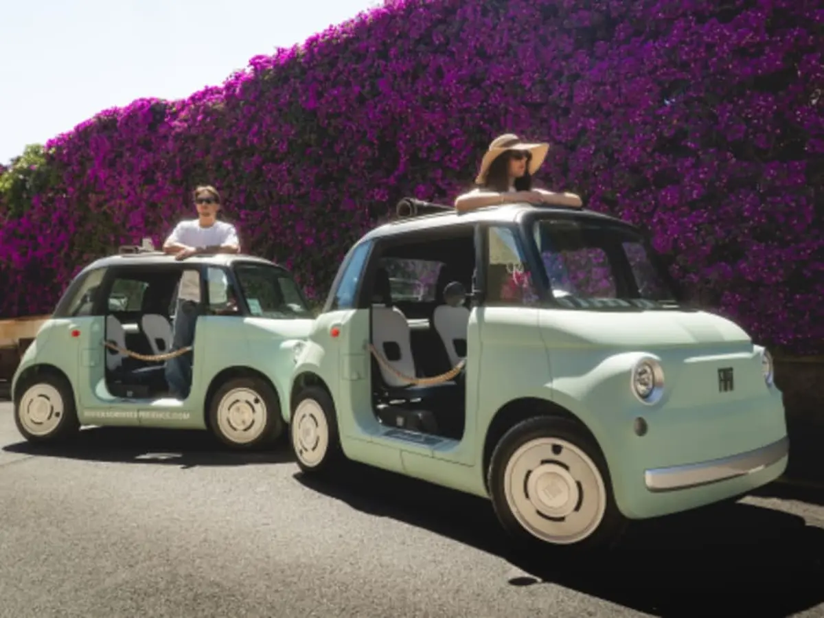 Balade guidée en topolino électrique à Nice (06)