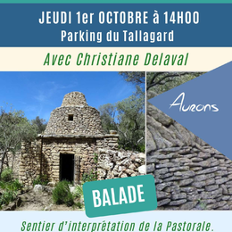 Balade : La pierre sèche, patrimoine à préserver