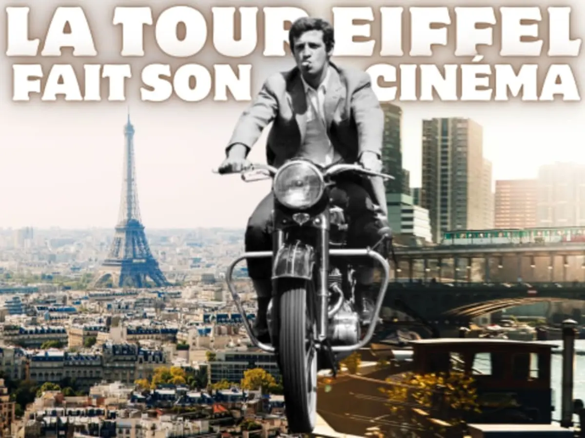 Balade La Tour Eiffel fait son cinéma entre  Trocadéro & Passy