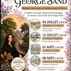 Balade littéraire et biodiversité en Berry à Gargilesse