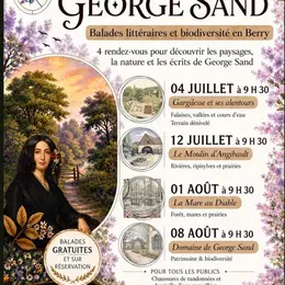 Balade littéraire et biodiversité en Berry à Gargilesse