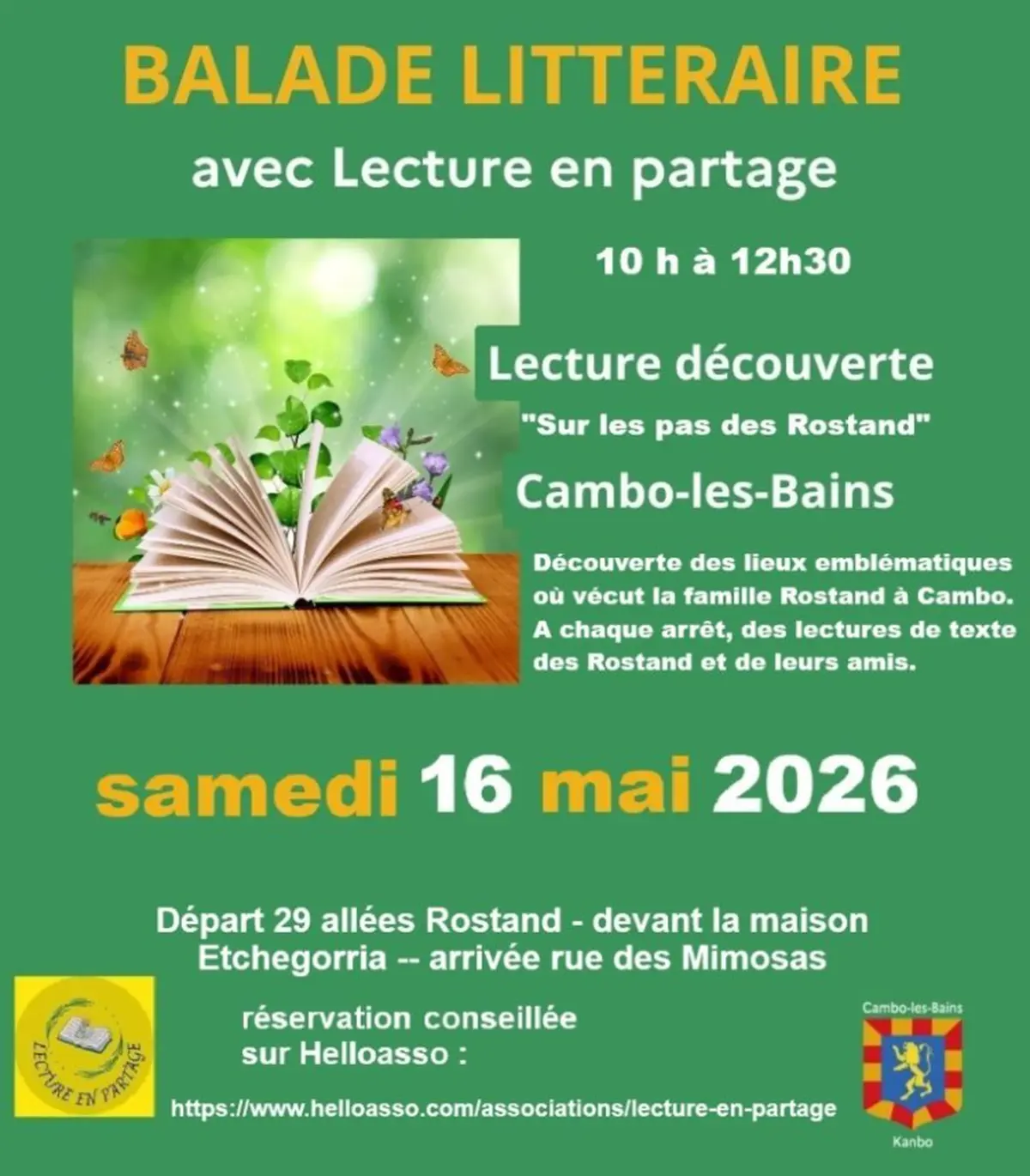 Balade littéraire Sur les pas des Rostand
